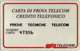 ITALIA : 5380 PROVA TECHNICI TELECOM USED - Tests & Servicios