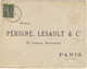 FRANCE / Alsace-Lorraine - 1919 - Yv.130 Obl De " BOUZONVILLE " Sur LSC Pour Paris - 1877-1920: Période Semi Moderne