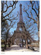 (JJ 3) France - PAris Eiffel Tower / Tour Eiffel (posted To Australia - 1997) - Monuments