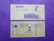 2 TICKETS  Métro Autobus Rer -  RATP - Réseau Urbain - PARIS -  2° Classe  - TBE - Monde