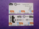 2 TICKETS  Métro Autobus Rer -  RATP/RATP - Réseau Urbain - PARIS - 2° Classe  - TBE - Welt