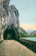 Axenstrasse Galerie... Mit Bristenstock  Et Lac Des Quatre Cantons Suisse Schweiz Svizzera Canton SZ Schwyz Litho - Autres & Non Classés