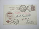 1900 , Bildganzsache  Verschickt - Interi Postali