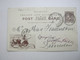 1900 , Bildganzsache  Verschickt, Knickspur - Entiers Postaux