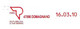 SAN MARINO - 2010 Ufficio PT DOMAGNANO - Ema Annullatrice Meccanica Rossa Red Meter Su Busta Non Viaggiata - 1898 - Briefe U. Dokumente
