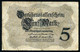 Germany - Duitsland ,7stellig ( B )  Ersten Weltkriegs , 5 Mark  1914-1918 - NR A 1601646 - 5 Mark