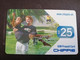 CURACAO  NAF 25,-  BOY&GIRL IN GARDEN       31/12/2014     Fine Used Card   **4905** - Antilles (Neérlandaises)