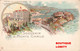 Monaco Souvenir De Monte Carlo Illustration Cpa Hotel De La Terrasse Propriétaire Garré - Monte-Carlo