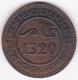 Maroc. 10 Mazunas (Mouzounas) HA 1320 (1902) Berlin. Abdul Aziz I. Frappe Médaille. Bronze - Marokko