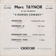 Marc TAYLOR Et Ses Cow Boys - 1956 - ODEON SOE 2167 - Chicken Reel ... Etc ( 4 Titres) -TB état - Country Y Folk