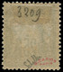 * PORT-SAID - Poste - 11a, Double Surcharge, Signé Scheller: 25c. Noir S. Rose - Unused Stamps