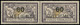 ** PORT-SAID - Poste - 47/47aC, Paire Dont 1 Exemplaire "I" Sans Les Barres Horizontales: 60m. S. 2f. Merson (Maury) - Unused Stamps
