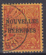 NOUVELLES HEBRIDES : RADE DE NOUMEA 50c N° 4 OBLITERATION CHOISIE - Used Stamps