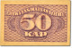 Billet, Latvia, 50 Kapeikas, NEUF - Letland