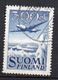 1950 Finlandia A3 Douglas In Volo Timbrato Used - Used Stamps