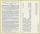 BP353 - BIDPRENT - DOODSPRENT - MARCEL LEWYLLIE - MENEN 1901 / MENEN 1948 - Other & Unclassified