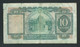 Billet  Hong Kong 10 DOLLARS 1973 - JJ257649   -  Laura 6002 - Hong Kong