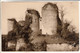 Cpa Gencay Ruines Du Chateau - Gencay