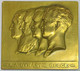 Médaille Bronze. La Dynastie Belge. G. Devreese - Monarquía / Nobleza