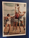 Sport - Basketball -  Soviet Postcard  - OLD   PC - 1956 Rare! - Basketball