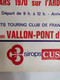 Delcampe - Affiche Originale - Rallye International Canoë Kayak Touring Club De France 1970 Ardèche Vallon Pont D'Arc à Sauze Sport - Afiches