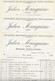 1946-1948 FOURQUES (66) - SELLERIE BOURRELLERIE JULIEN MANGUINE - LOT DE 3 DOCUMENTS A ENTETE - Documents Historiques