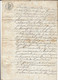 1813 CHARVIEU (38) - CONTRAT DE MARIAGE ENTRE J. GRANGE (VILLETTE) ET J.R. DURHONE - NOTAIRE NUQUE - DOC DE 4 PAGES - Documents Historiques