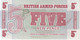 Groot Brittanië - 5 New Pence (British Armed Forces) - British Armed Forces & Special Vouchers