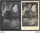 CPA 10 Chaource Interieur De L'église + Tirage Photo Original De La Carte - Photographe Mignot - Chaource