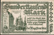 ! 1923 Notgeldschein 100000 Mark, Kiel, Inflation - Lokale Ausgaben