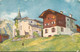 Grimentz Valais Tableau De Francis Portier Suisse Schweiz Svizzera VS Valais Belle Peinture Litho 1925 Pro Juventute - Grimentz