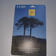 Chile-(cl-tlf-011)-araucarias-(71)-($5.000)-(G03616717)-(12/1999)-(tirage-20.000)-used Card+1card Prepiad Free - Chili