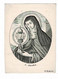 ANTWERPEN - E. Z.  Maria Antonia - Theresia VAN LOOVEREN - ArmE Clarissen Coletinen - °1813 +1874 - (Kopergr.Huberti) - Santini