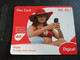 ARUBA PREPAID CARD FLEXCARD  DATE 20/12/2013  WOMAN ON PHONE                 AFL25 ,-    Fine Used Card  **5021** - Aruba