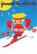 & Illustration Illustrateur Morvan CPM Jeunesse En Plein Air Ski Skieur Enfant - Morvan