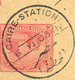EGYPT "CAIRE STATION" Bilingual CDS Crystal Clear Superb 4M Postal Stationery Pc - 1866-1914 Khedivate Of Egypt
