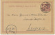 EGYPT 1907 2M On 3M Superb Provisional Postal Stationery Postcard CAIRO-LEIPZIG - 1866-1914 Ägypten Khediva