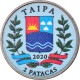 Monnaie, Macau, 2 Patacas, 2020, Taipa  - Poisson Oranda Type 2, SPL, Steel - Macau