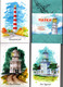 Russia 2021 Set 12 Cards + Map Of Lighthouses Of The Crimean Peninsula + Sticker Pack - Other & Unclassified