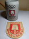 CHOPE SPATEN MUNCHEN AVEC ANNEAUX OLYMPIQUES-PLUS SOUS BOCK - Tasses