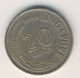 SINGAPORE 1969: 20 Cents, KM 4 - Singapour