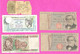 Lot 5 Billets Italie 2/500/1000/5000 Lire Tous états - [ 9] Collezioni