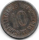Notgeld Bonn 10 Pfennig 1918   Fe  52.4b - Autres & Non Classés