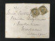 Briefomslag OBP 32 (2x) BRUGES 15 MARS 5-S 1884 - Duitsland - 1869-1883 Leopoldo II