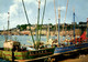 E 3367 - Audierne  (29) Bateaux  à Quai    Et Les Maisons Du Quai Jean Jaurès - Audierne