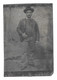 FERROTYPE - PHOTO D UN HOMME EN COSTUME 6*8.5 CM - Old (before 1900)