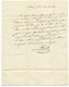 MARQUE POSTALE / CURSIVE CUXAC CARBARDES / PORT PAYE / SAINT DENIS 1841 / PORT SIMPLE - 1801-1848: Précurseurs XIX