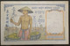 French Indochina Indochine Vietnam Cambodia 1 Piastre AU Banknote Note Billet 1932-49 - Pick # 54b Old Laos Text - Indochina