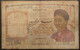 French Indochina Indochine Vietnam Cambodia 1 Piastre VF Banknote Note Billet 1932-49 - Pick# 54e New Laos Text - Indochine