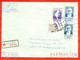 Turkey 1994.Registered Envelope Post  Passed Through The Mail. Airmail. - Covers & Documents